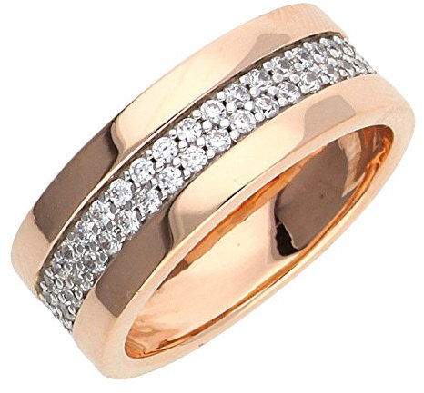 Esprit Jewels Damen-Ring 925 Sterling Silber Pure Pave rose Gr. 53 (16.9) ESRG92214C170