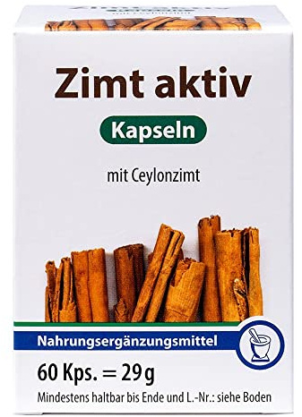 Pharma-Peter Zimt Aktiv, 60 Kapseln