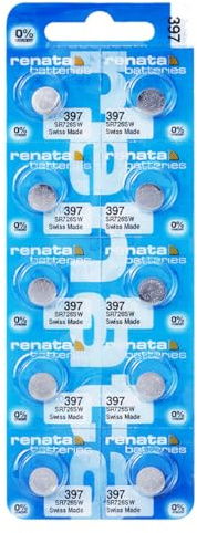 Renata Watch Batteries Model 397. Brand