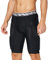 McDavid Herren Enganliegende Baskettballshorts, Hex-Polsterung, Schwarz, Gr.: XL