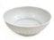 Ecoplast | Insalatiera in Plastica Costolata 12 Lt, Ciotola Cucina Bianca, ø42, Made in Italy