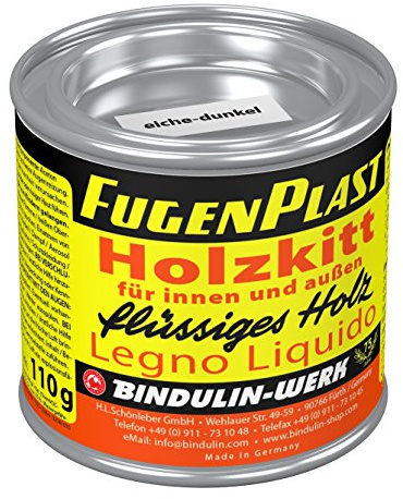 Fugenplast Holzkitt 110 g - verschiedene Farben (eiche-dunkel)