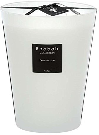 Baobab MAX24PIL Kerzen, Glas, weiß, 24 x 10 cm