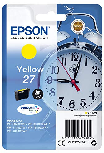 EPSON Alarm Clocks Ink Cartridge for WF-3620DWF Series - Yellow