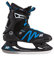 K2 Herren Schlittschuhe FIT ICE PRO, Mehrfarbig (Schwarz/Blau), 47 EU