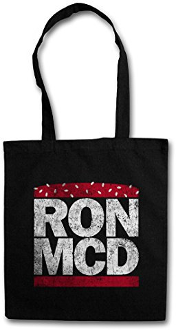 Urban Backwoods Ron Mcd Hipster Bag Beutel Stofftasche Einkaufstasche