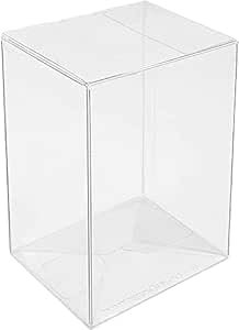 ATV Store Premium Pop Protectors Vinyl Display Box Case For 4 0.40mm GROOVED EDGE Pack Of 10