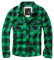 Brandit Check Shirt Herren Baumwoll Hemd 4XL Green+black