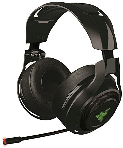 Razer Mano'War Gaming Headset (Over-Ear Wireless 7.1 Surround Sound, RGB Illuminated for PC, Mac and PS4) (Refurbished)