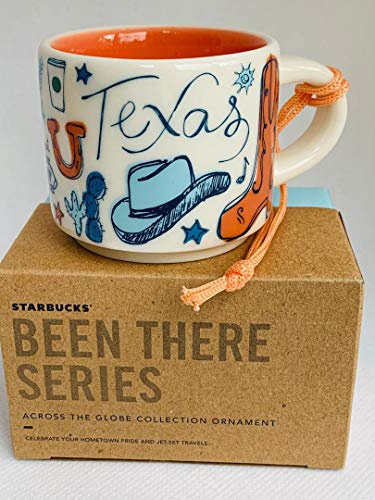 Starbucks TEXAS BEEN THERE SERIES ACROSS THE GLOBE COLLECTION Tasse à café Demitasse en céramique 5 ml