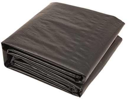 Alvantor Strapazierfähige Abdeckplane, wasserdicht, 3 x 3 m, Bodenanhänger mit rostiger Öse, wetterbeständige Abdeckung, Outdoor, Camping, 10 mm dick, PE-Boden, leichte Matte