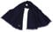 Avenella XXL Merino-Wollschal Damenschal (205x68 cm inkl. KURZE FRANSEN); Feiner & weicher unifarbener Schal Tuch Stola, 100% Wolle in vielen Farben, NAVYBLAU