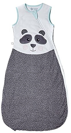 Tommee Tippee Babyschlafsack, Sommerschlafsack, Original-Grobag, 6-18m, 65-80cm, 1.0 Tog, Pip der Panda