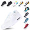 Hitmars Scarpe Running Uomo Donna Ginnastica Sneaker Leggere Traspirante Outdoor Sportive Calzature da Corsa Pallavolo Tennis Bianco 38