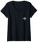 Damen Lilie, Fleur de Lys, Fleur de lis, Heraldik, Frankreich, T-Shirt mit V-Ausschnitt