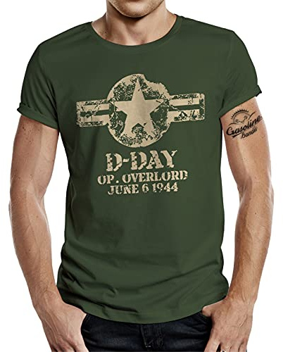US-Army Vintage T-Shirt D-Day Operation Overlord