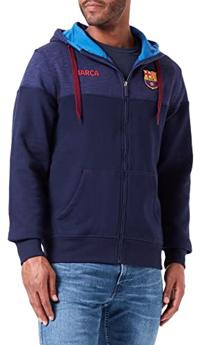 FCB Offene Kapuzenpullover Nr. 2 Sweatshirt mit Kapuze für Herren