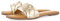 GIOSEPPO Femme Senglea Sandale Plate, Or, 37 EU