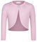 trudge Mädchen Bolero Kinder Strickjacke Cardigan Langarm Schulterjacke Bolerojäckche Top Festlich Kommunion Tauf Hochzeit Hell-Pink 150