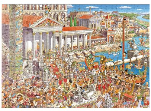 MyPuzzle Ancient Rome - Hugo Prades - Premium 1000 Teile Puzzle - MyPuzzle Sonderkollektion von Heye Puzzle.