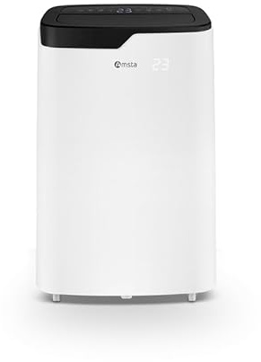AMSTA - AMCLI180E - 3 in 1-18000 Btu mobile air conditioner - 5270W - Dehumidifier - Air flow rate 550 m3/h - Treated surface 50 m²