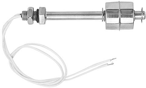 Interrupteur à flotteur, interrupteur à flotteur de capteur de niveau d'eau liquide en acier inoxydable 0~220 V pour piscine peut 100 mm