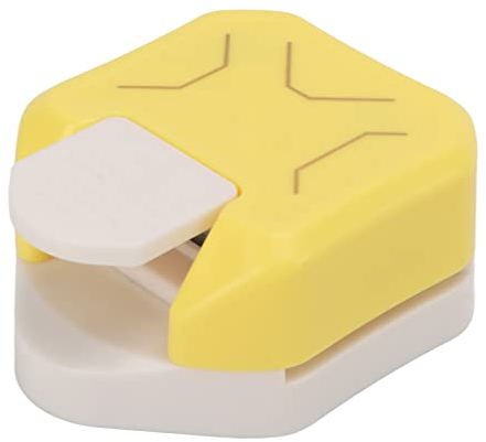Eckschneider Eckrundstanzer Gelb Karton Gerader Winkel Schönheitswinkel Maschine für Papier Handwerk DIY Projekte Laminat