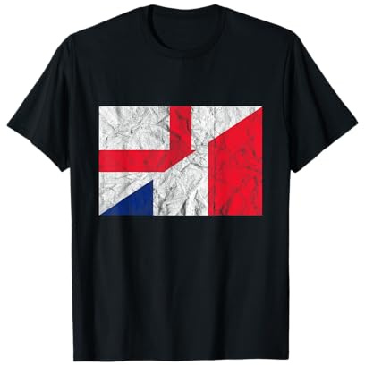 Vintage Angleterre France T-Shirt
