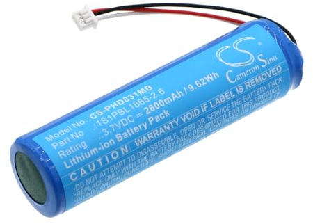 TCTK Akku 2600mAh Kompatibel mit [Philips] Avent SCD620, Avent SCD620/26, SCD625, SCD630, SCD630/26, SCD630/37, SCD831, SCD831/26, SCD833, SCD83 FBA