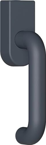 Fenstergriff 111PBFGA PA 92 grau 30mm abschl.HEWI