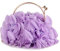 Jywmsc Femmes Floral Embrayage Sacs à Main Satin Fleur Sac de soirée Party Prom Sacs à Main