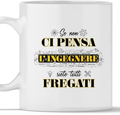 TeeDesign Taza ingeniero, idea de regalo de cumpleaños o Navidad para él, taza para regalos divertidos, gadget de graduación trabajo oficio ingeniero