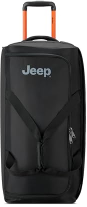 Jeep JS009D Reisetasche mit Zwei Rädern, Schwarz, 27 Inch, Js009d Reisetasche mit Zwei Rädern