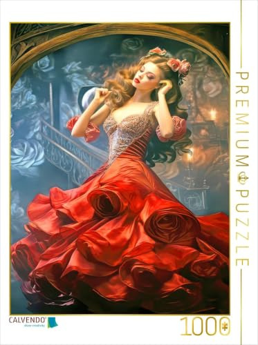 CALVENDO:CALVENDO Puzzle Burlesque danc | Sie tanzt einen verträumten Tanz · 1000 Teile · Lege-Größe 64 × 48 cm · CALVENDO Puzzle