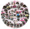 Traurige Hamsteraufkleber - Hamster Meme Aufkleber | Hamster Big Eyes Waterproof Sticker | Cute Animal Hamster Sticker | Cute Girly Hamster Aesthetic Sticker 56X