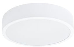 Sollux Onyx Zylindrische Deckenleuchte 30cm weiße LED 3000K