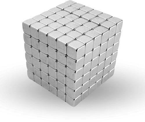 Strong Magnets Neodym Würfel-Magnet - Extra stark - 50 Stück - 5mm x 5mm x 5mm - Für Magnettafel, Kühlschrank, Whiteboard, Pinnwand, Büro