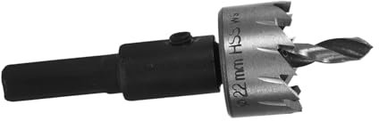 NUOBESTY Broca Para Apertura De Acero De Alta Velocidad Hss Resistente y Duradera Compatible Con Taladros Eléctricos Para Metal Aluminio y Chapa Fina De Diseño Preciso Para Cortes Limpios