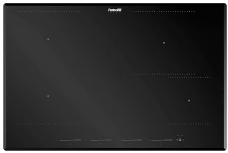 Foster KE Nero Da incasso 77 cm Piano cottura a induzione 4 Fornello(i)