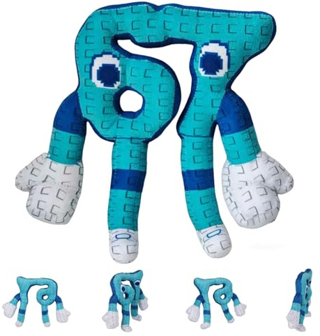 Steal a Brainrot Plüsch 67, Steal a Brainrot Plüschtier 67, 25 cm Italian Brainrot Kuscheltier, Steal a Brainrot 67 Plüschtiere, Tralalero Tralala Plush, Steal a Brainrot Plush Toys für Geschenk