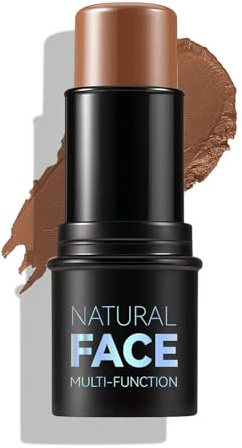 DAFNE Cream Contour Stick Kaffeebraun (8g) – Contouring Stick für definierte Konturen, weiche Textur für einfaches Verblenden, Make-up mit feuchtigkeitsspendendem Hyaluron