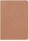 Clairefontaine 73316C collezione Age Bag Un taccuino a punto metallico Tabacco - A5 14,8x21 cm - 96 pagine rigate - Carta Bianca 90g - Copertina carta Lustrée a grana effetto cuoio