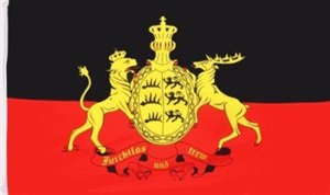 FRIP - Königreich Württemberg o.S. Fahne Flagge Grösse 1,50x2,50m