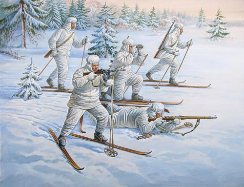 Zvezda - Zv6199 - Soviet Ski Troupes
