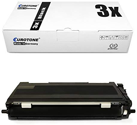 Eurotone non OEM Druckerpatrone TN2110 TN2120 kompatibel für Brother DCP 7030 7045N / HL 2140 2150N / MFC 7320 7440N 7840W / TN-2110 / TN-2120 Black
