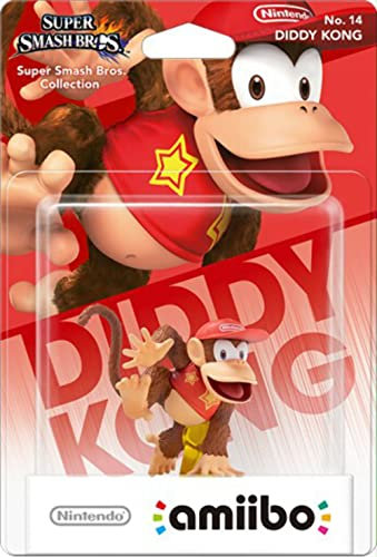 Nintendo Wii U: Amiibo Diddy Kong Figurina - Limited Edition