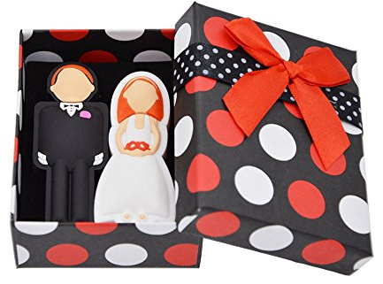 32Go Clé USB Lecteur Flash USB 2.0 Lot de 2 Pen Drives - Originale en Boîte-Cadeau Cle USB 32 Go Clef USB pour Les Amoureux by FEBNISCTE