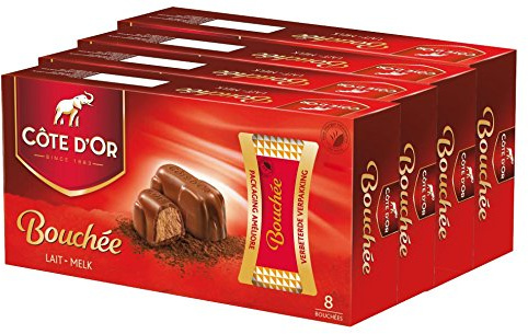 Cote d'Or Milk Bouchees 200g [PACK OF 4]