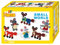 Hama Perlen 3503 Geschenk-Set Kleine Welt mit ca. 2.000 bunten Midi Bügelperlen mit Durchmesser 5 mm, Stiftplatten Maus und Fuchs, inkl. Bügelpapier, kreativer Bastelspaß für Groß und Klein