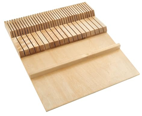 Rev-A-Shelf - 4WDKB-1 - Inserto de cajón de doble bloque de cuchillos